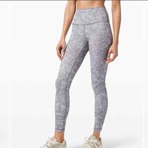 Lululemon Wunder Train High-Rise Tight 25"
Summer Shade Ice Grey Multi